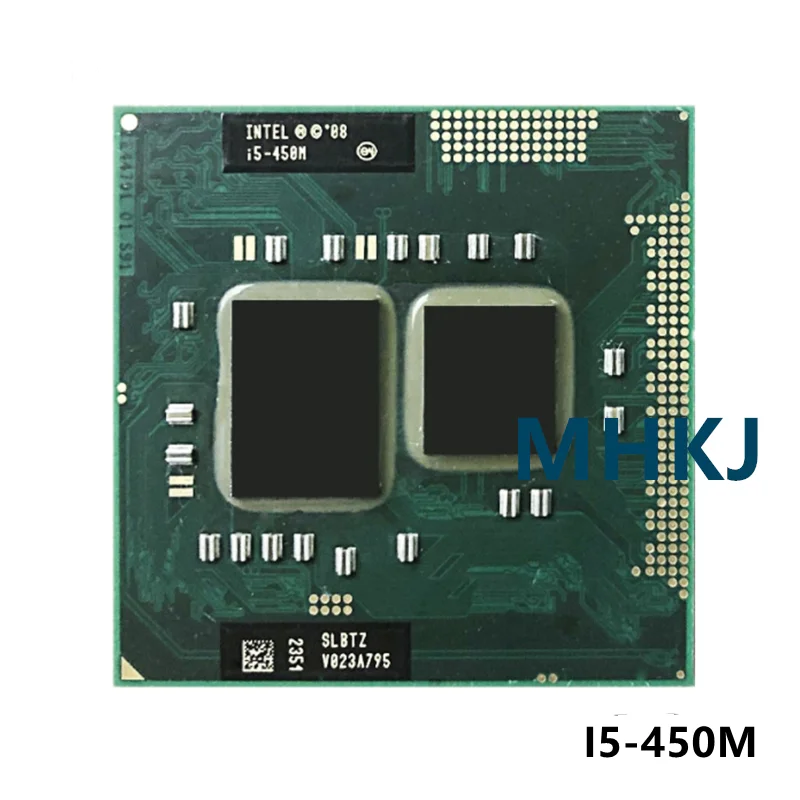 

Original lntel Core i5 450M 2.40GHz i5-450M Dual-Core Processor PGA988 Mobile CPU Laptop processor free shipping