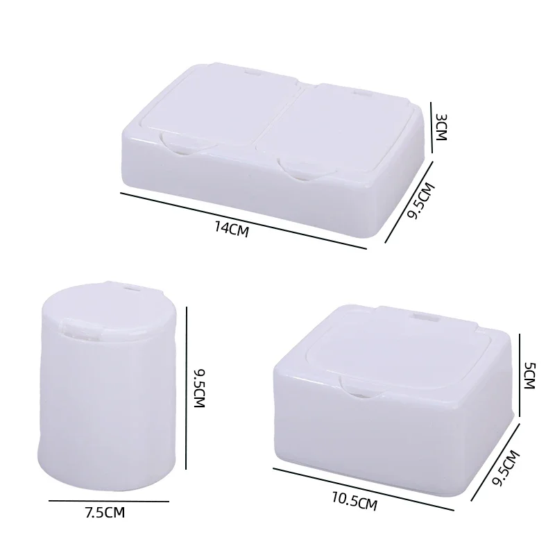 Настольный всплывающий небольшой ящик для хранения органайзер макияжа с крышкой