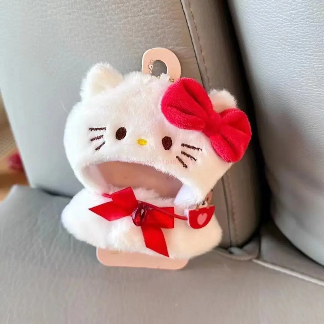 Новая накидка-юбка Labubu костюм для сидения одежда Hello Kitty виниловая с изображением