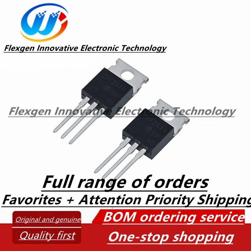 IRFZ44NPBF IRFZ44N посылка TO-220 N-channel 55V/49A in-line MOSFET FET