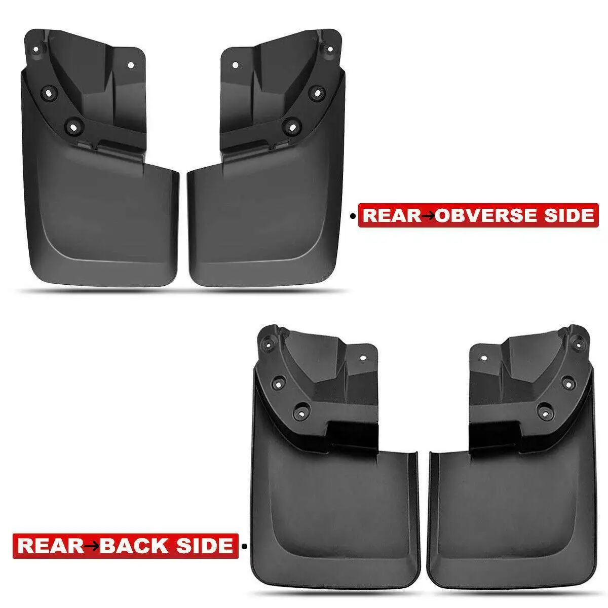 

4 шт. Брызговики щитки от грязи для пикапа Toyota Tacoma 2016 2017 2018 2019 2020