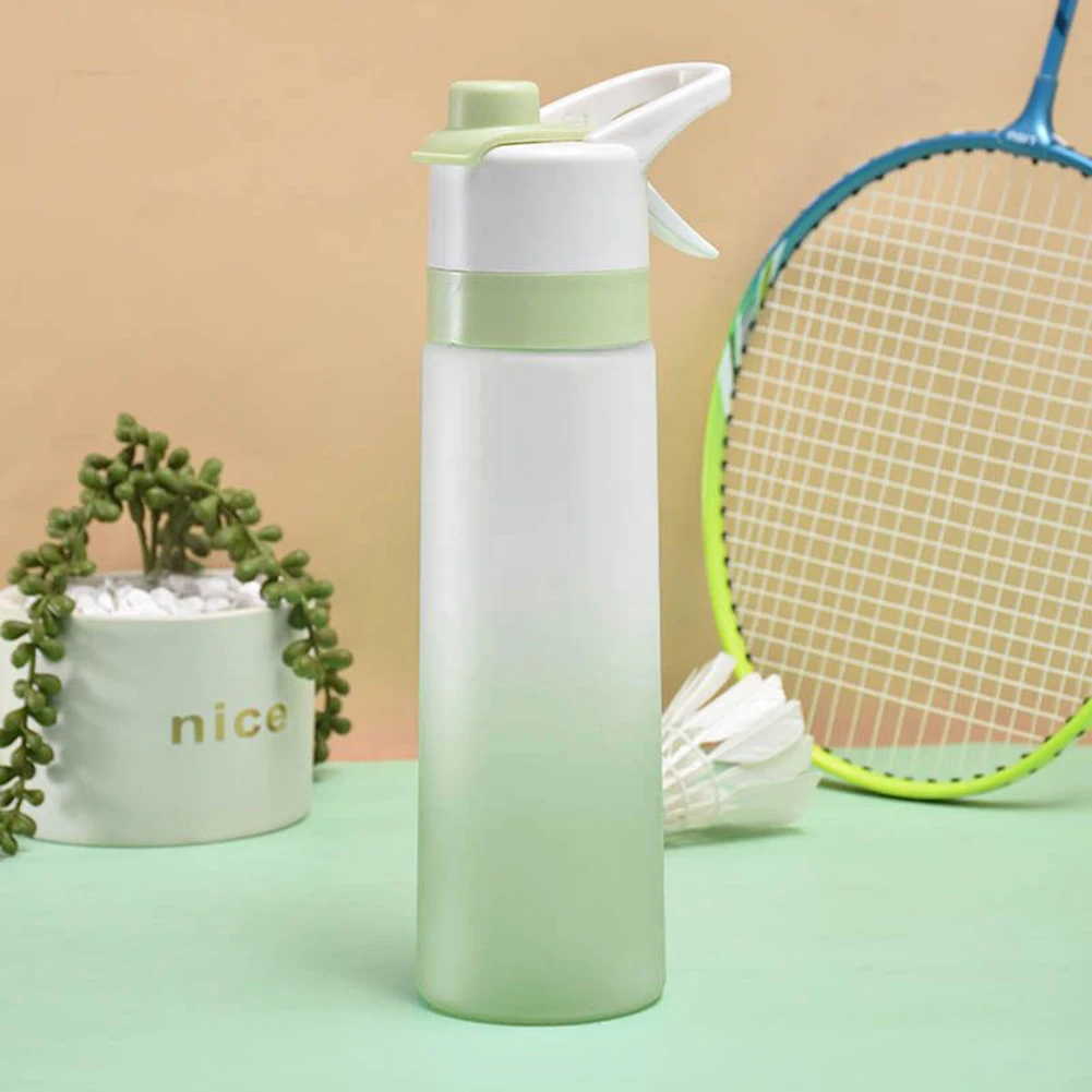 

700ml New Frosted Spray Water Cup Outdoor Sports Water Bottle Cooling And Hydrating Convenient Advertising Cup Frosted Style