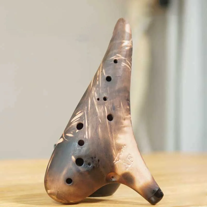

Ceramic Ocarinas 12 Holes Alto Tone F Legend Ocarinas Professional Musical Instruments Offers Accessories Base Ocarina of Time