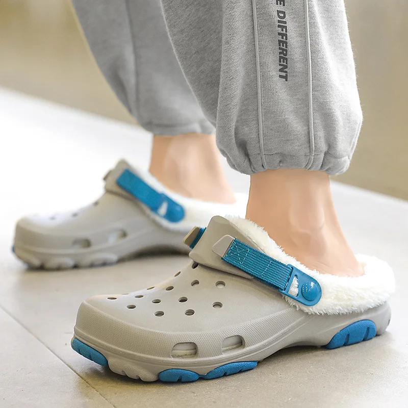 Мужские и женские садовые босоножки хлопковые сандалии с перфорацией для улицы