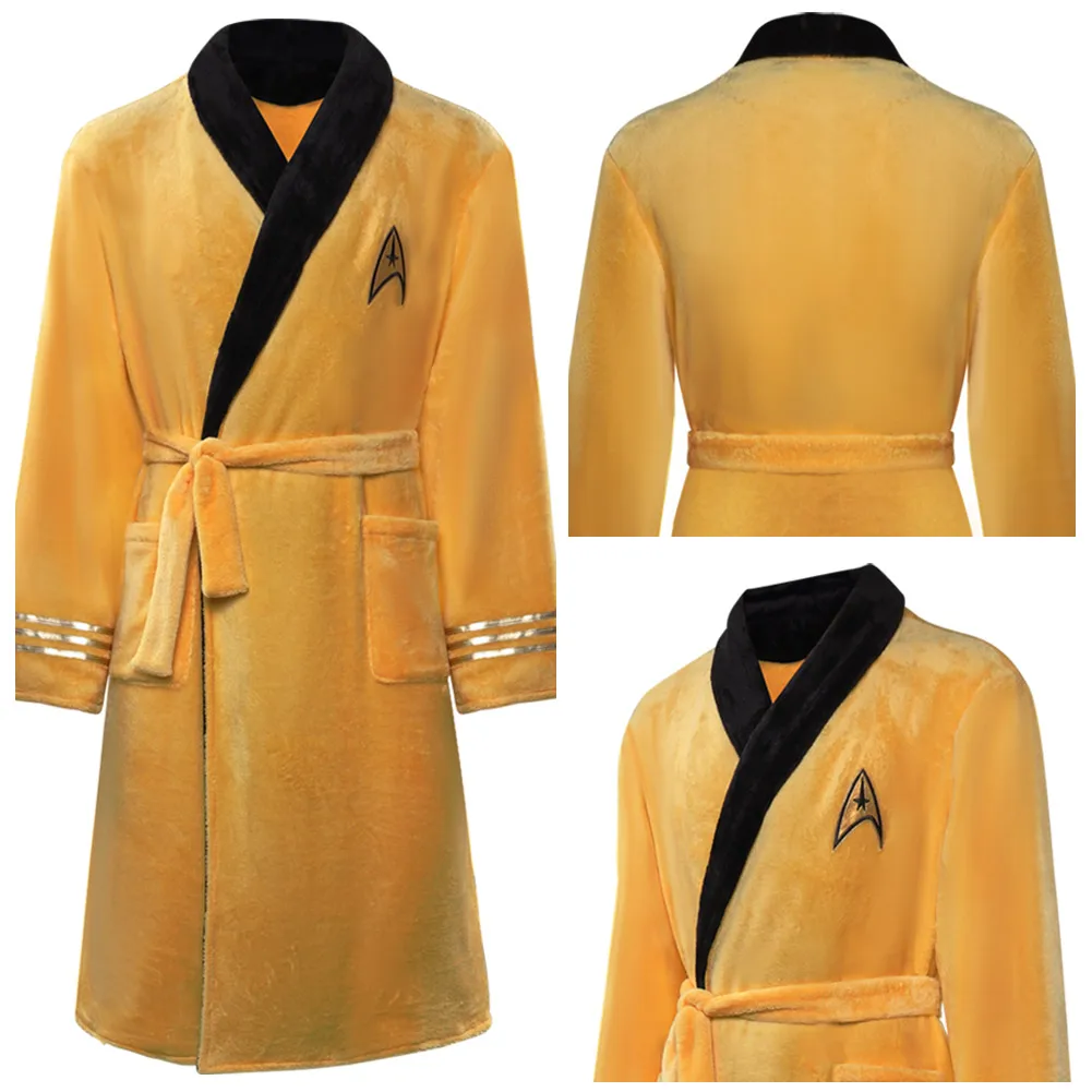 

Карнавальный костюм Captain Pike банный халат с поясом на Хэллоуин