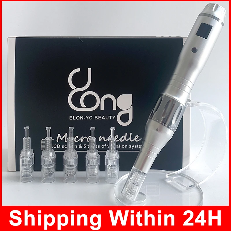 ELON-YC Hight Quality Derma Pen X3 Cartridges Microneedling Dermapen For Facial Injection Of Essence And Microneedle Treatment