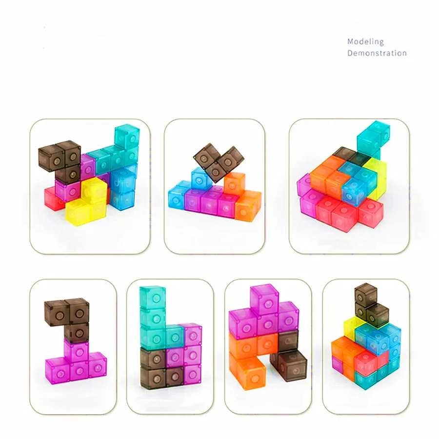 MoYU Magic Cube С Магнитными Блоками Универсальная Развивающая Игрушка Для Детей Meilong