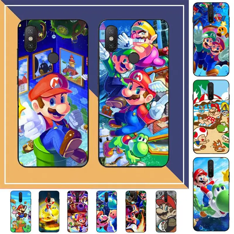 

BANDAI Mario Phone Case for Redmi Note 8 7 9 4 6 pro max T X 5A 3 10 lite pro