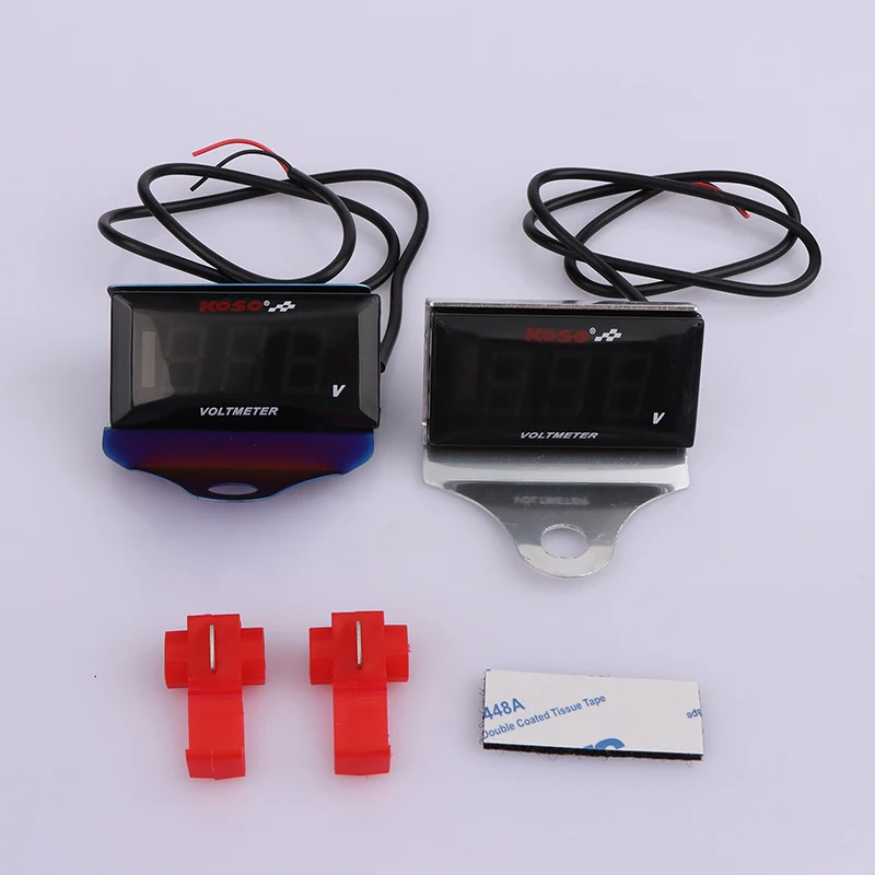 Цифровой Вольтметр Для Мотоцикла 12-150 В Переменного/постоянного Тока