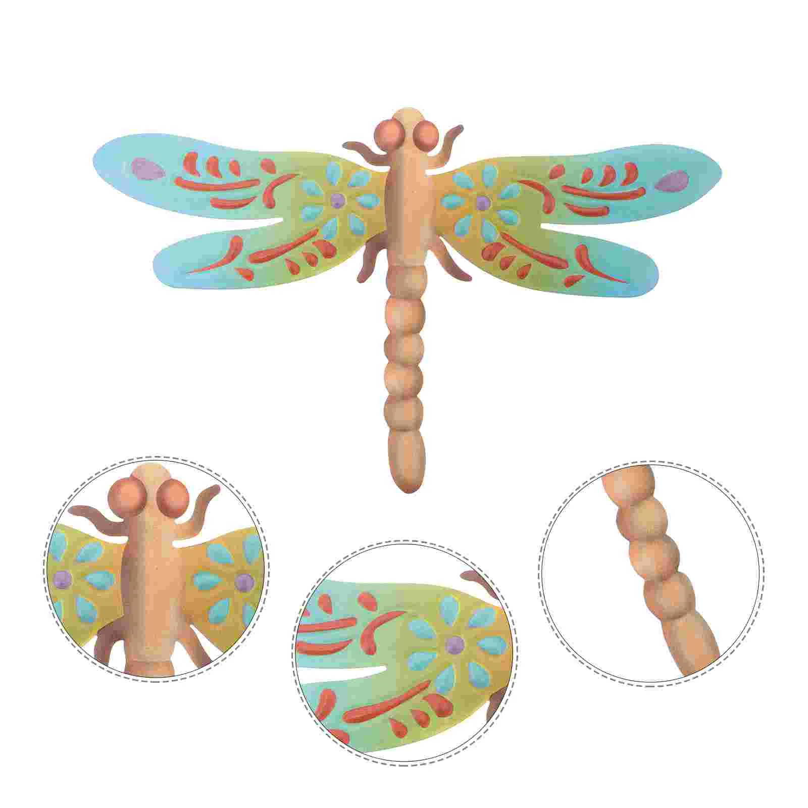 

Dragonfly Wall Decors Iron Pendants Monarch Butterfly Decorations Crafts Outdoor Garden Metal