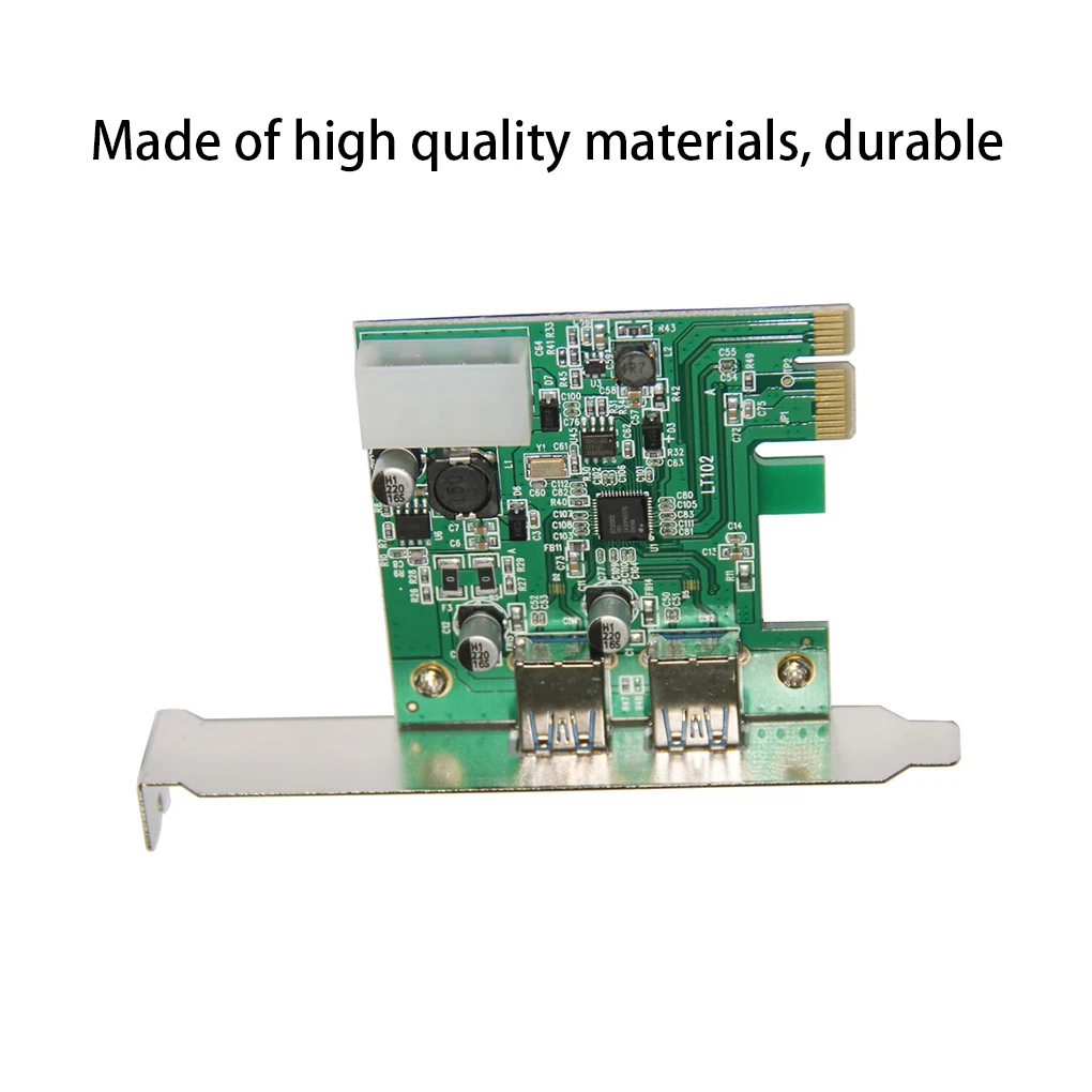 

PCIE USB3.0 Extension Card Desktop Adapting Module Professional Data Transferring Adapt Cards Converter Equipment