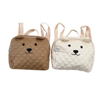 mini childrens backpack for girls boys korean cartoon bear school bags kindergarten schoolbag kids outdoor travel coin purse