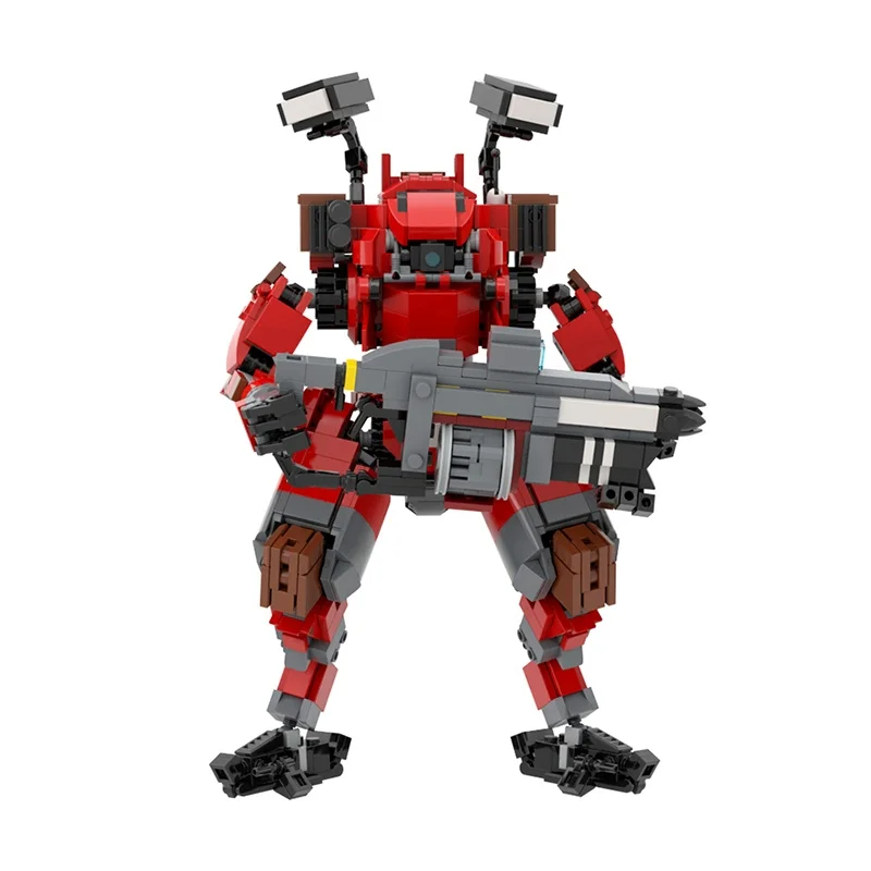 Robots Model Kids Toy Mech Pioneer Warrior Building Blocks Toys For Children Soldier Bricks