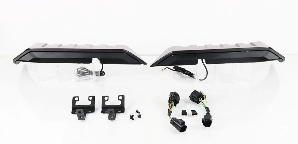 

Для Jeep Wrangler 2007-2023 JL JK светодиодные аксессуары для задних крыльев, фонарь на крыше, светодиодный стоп-сигнал/фонарь дальнего света/сигнал поворота Bodykit