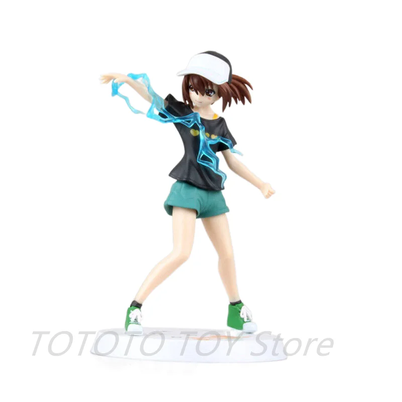 

Hot NEW 19cm Electro Master Toaru Kagaku No Railgun Mikoto Misaka Action Figure Toys Doll Christmas Gift Collectors Paojie