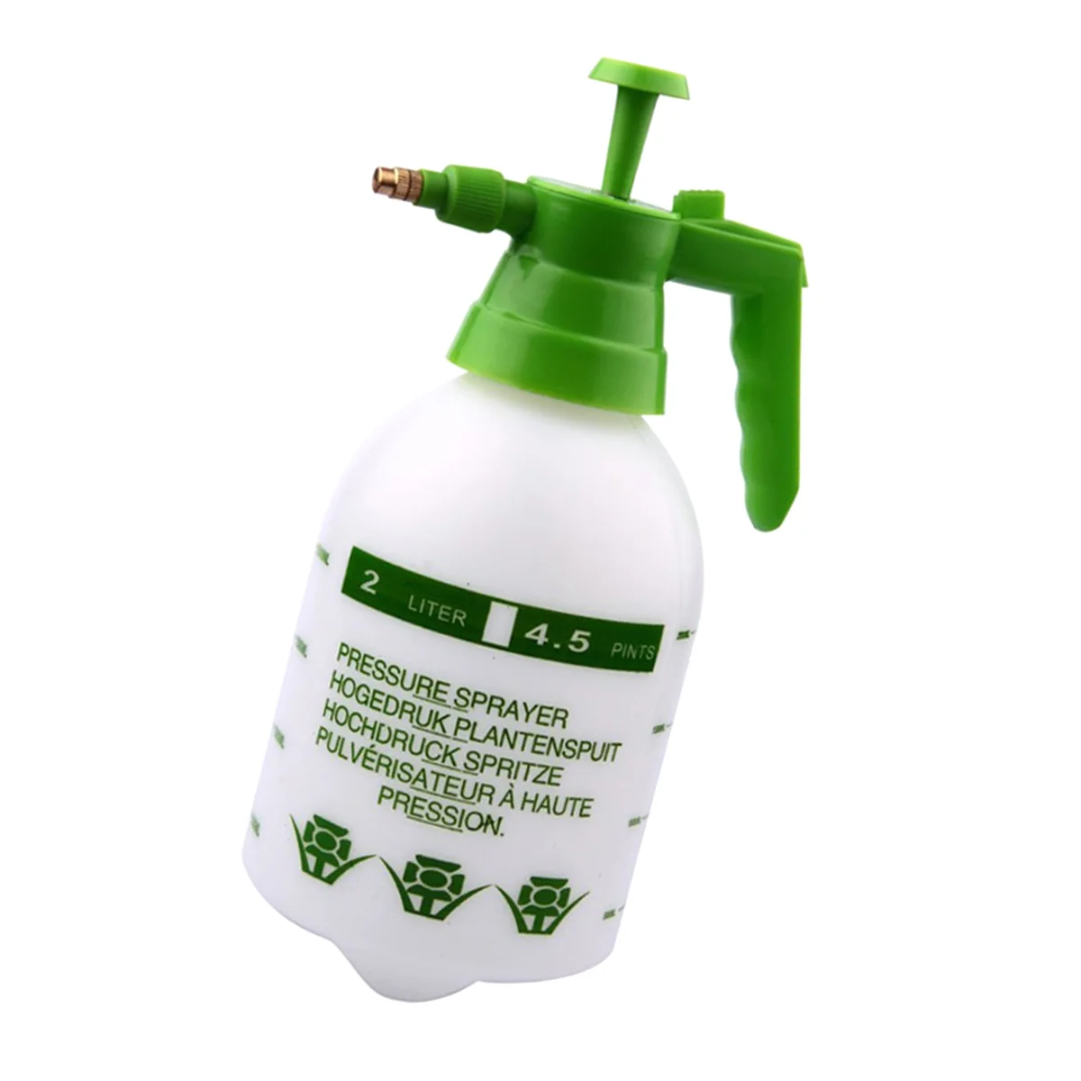 

Portable Hand Held Garden Pressure Sprayer Plant Water Chemical Spray Bottle 2L