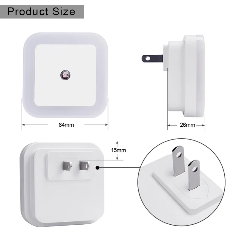 Миниатюрный светодиодный Ночник светильник беспроводным датчиком