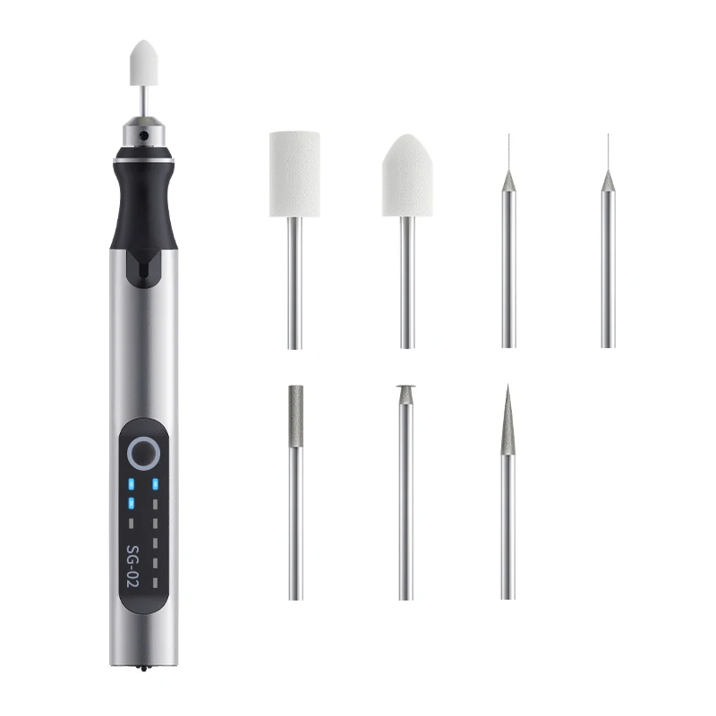 

Electric Grinding Machine QIANLI MEGA-IDEA SG-02 Smart Multifunctional Polishing Cutting Punching Engraving Wireless Mini Pen