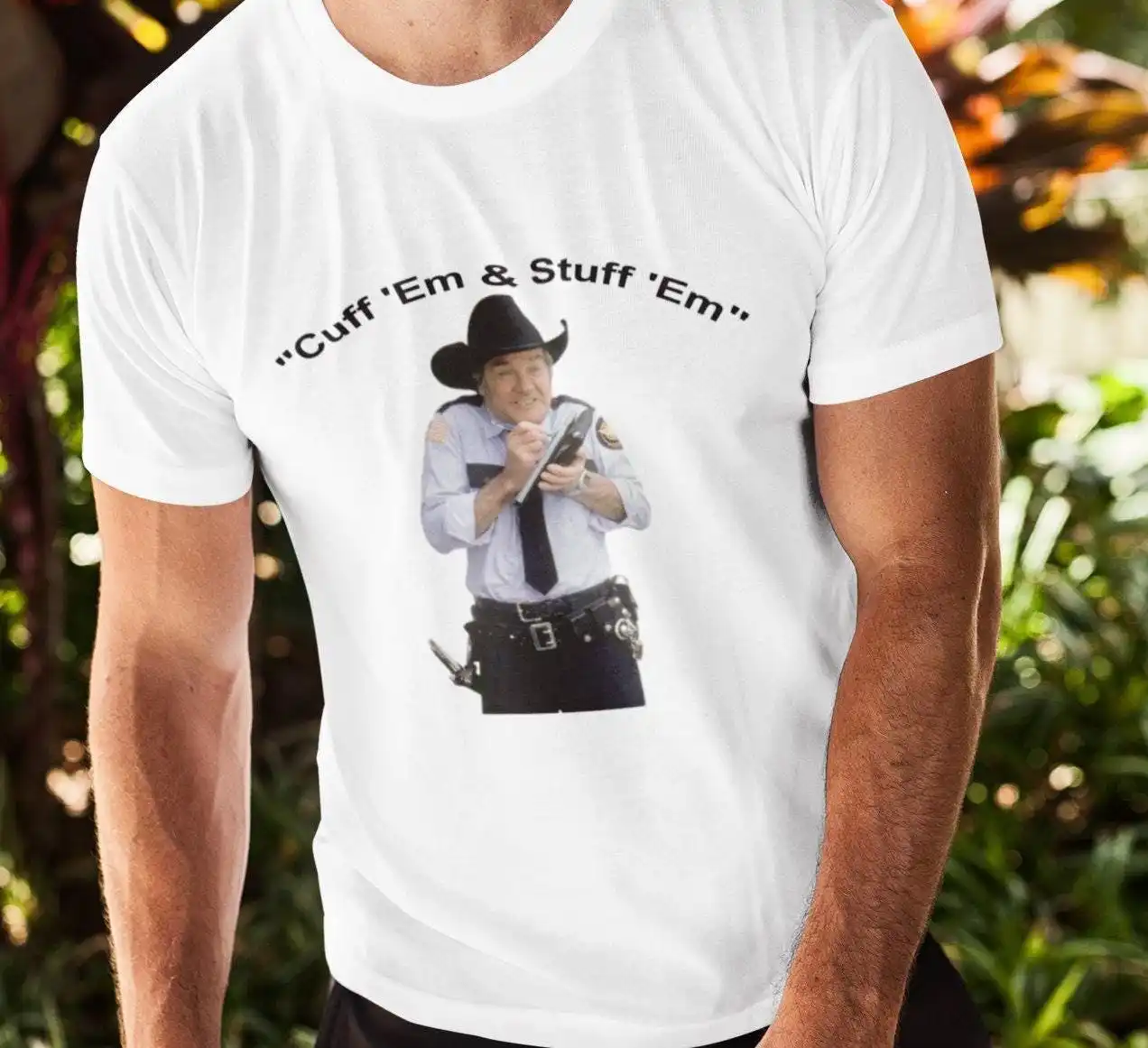 Рубашка Rosco P Coltrane Hazzard County Sheriff с манжетами ɾm &amp Stuff