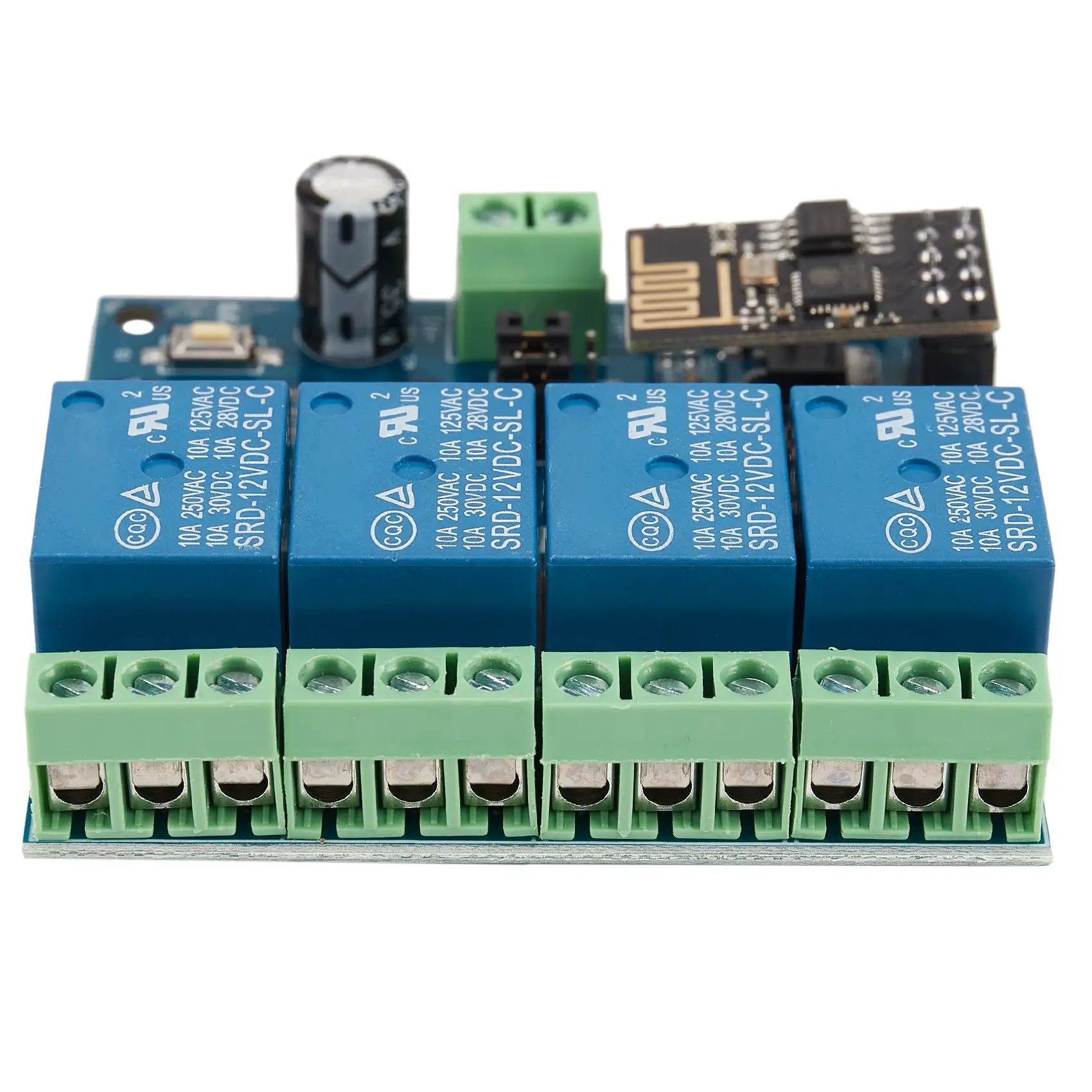 

12 В ESP8266 четырехстороннее реле WiFi IOT умный дом Cepphone APP дистанционный переключатель