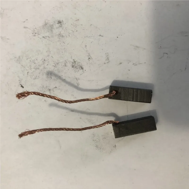 

2PCS 6x6x18mm 0.23"x0.23"x0.7" Motor Electric Replacement Power Tool Carbon Brush Car