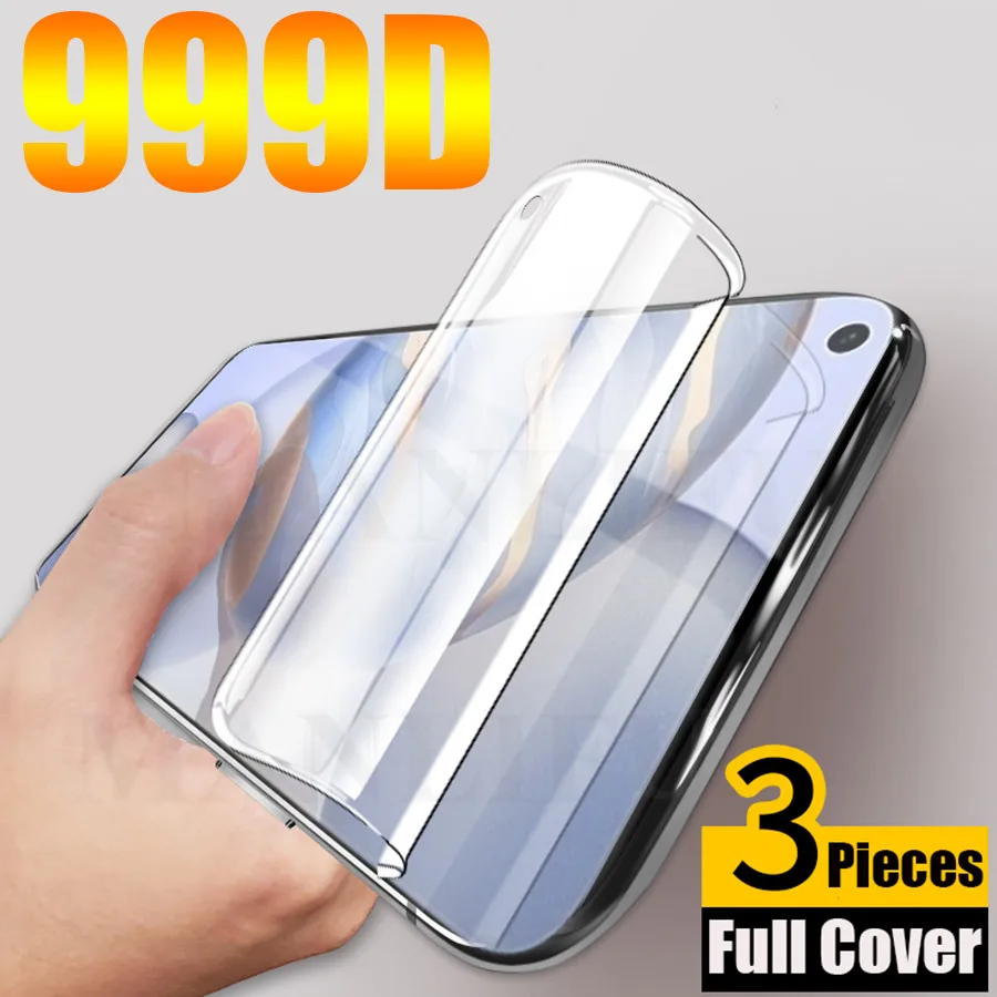 3Pcs Hydrogel Film OnePlus 9 10 Pro Nord N100 N10 Front Full Cover TPU Screen Protector For OnePlus 7 7T 8 9 Pro 8T 5T 7 6