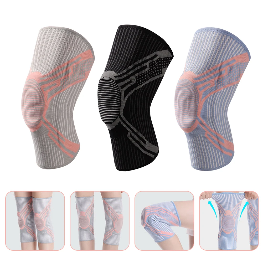 

Фиксатор коленного сустава, силиконовый гелевый стабилизатор коленной чашечки, защита от боли в суставах