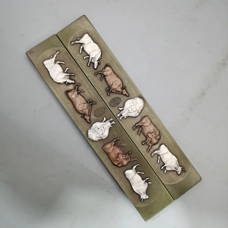 Оптовая продажа антикварные материалы для каллиграфии латунные украшения