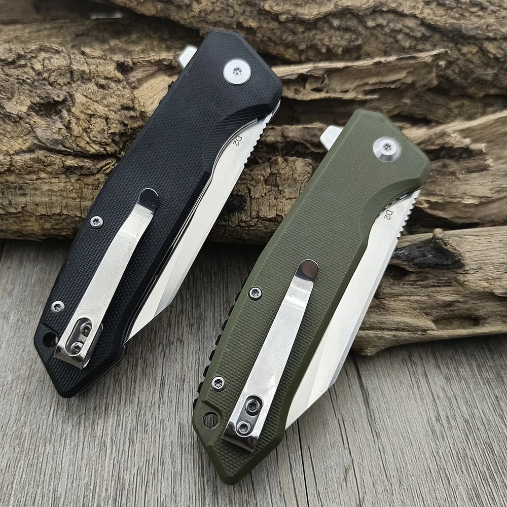 Складной нож FREETIGER FT920 D2 карманный клипса для ежедневного использования охоты