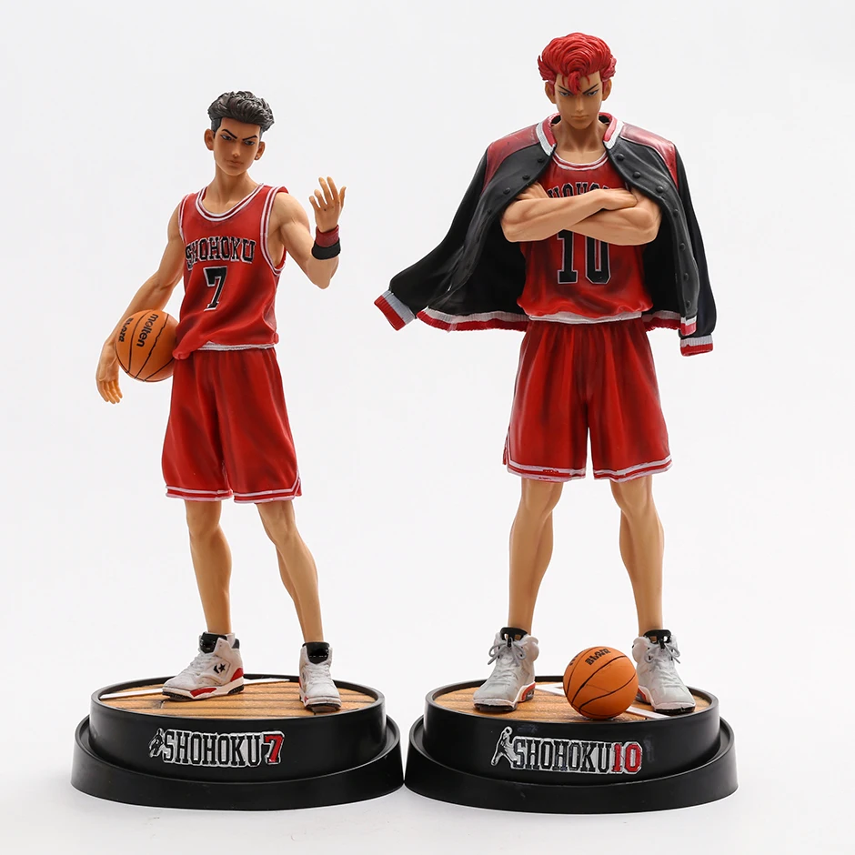 

Slam Dunk 7 Ryota Miyagi / 10 Hanamichi Sakuragi 1/6 Scale Model Figure Statue Decoration Crafts Ornament