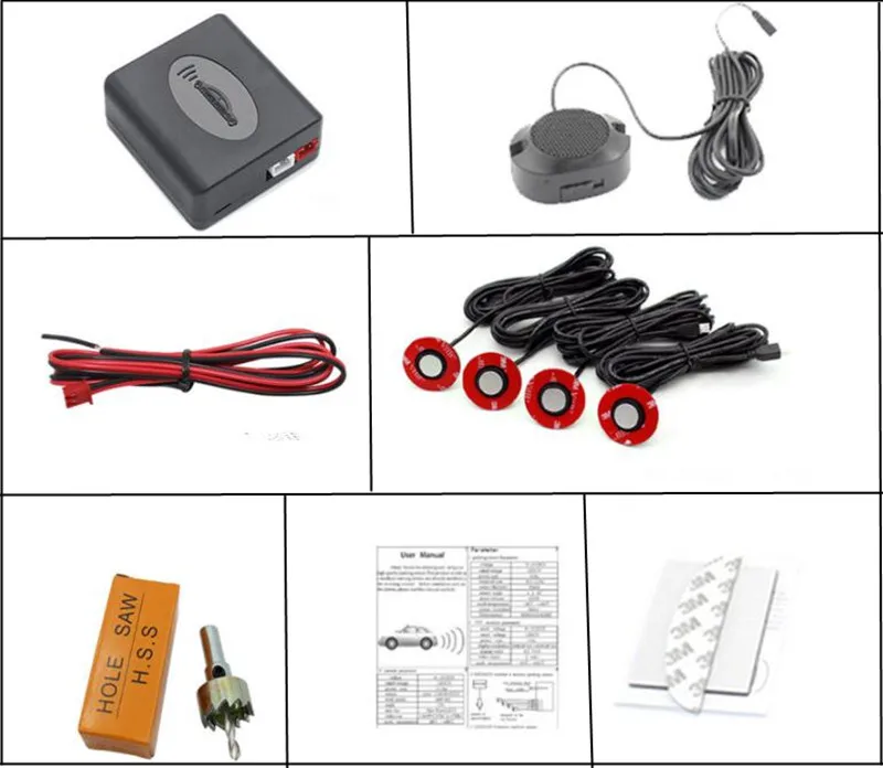 Автомобильный датчик парковки антирадар заднего хода для Volkswagen VW Golf 4 6 7 GTI Tiguan Passat