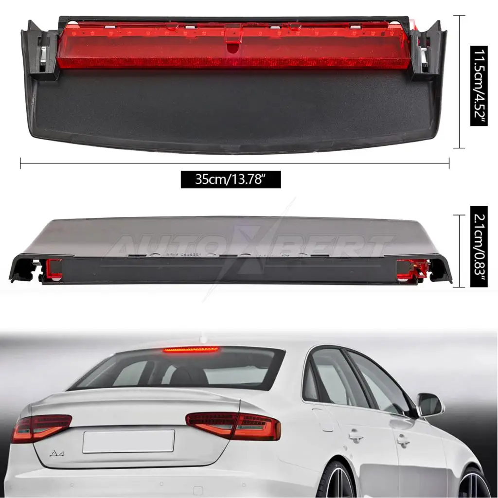 Авто третья Тормозная фотография задняя запасные части для Audi A4 B8 Saloon 2008-2015 8K5945097