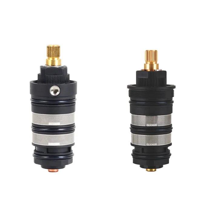 Латунный термостатический клапан, катушка, универсальный кран для горячей и холодной воды, смеситель для душа, кран, смесительный клапан, комплект для ремонта