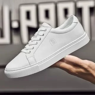 Old Men's Leather Shoes Autumn Genuine Comfortable Wear-Resistant Sneakers Versatile Breathable Casual Tr...