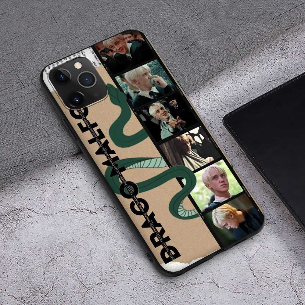 Мягкий чехол HA61 Draco Malfoy для Xiaomi Redmi Note 11 11s 10 10s 9 9s 10t 8T 8 7 6 Pro Max
