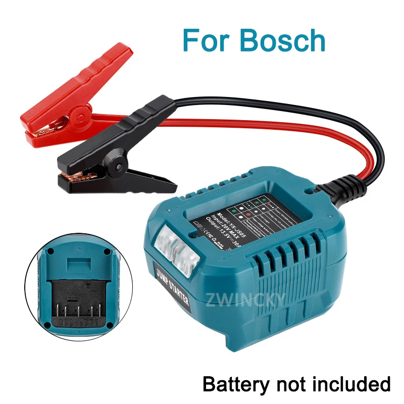 

Автомобильный аккумулятор, перемычки зажигания для Makita/Dewalt/Milwaukee/Bosch 18 В, автомобильный адаптер для запуска, усилитель аккумулятора, кабель