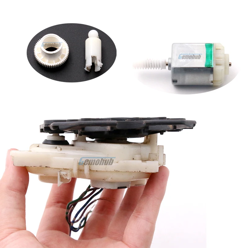 Зеркальный стеклянный привод для Nissan PULSAR N16 300zx/240sx, задний двигатель, постоянный ток 12 В, модуль, пластиковая шестерня, деталь для замены