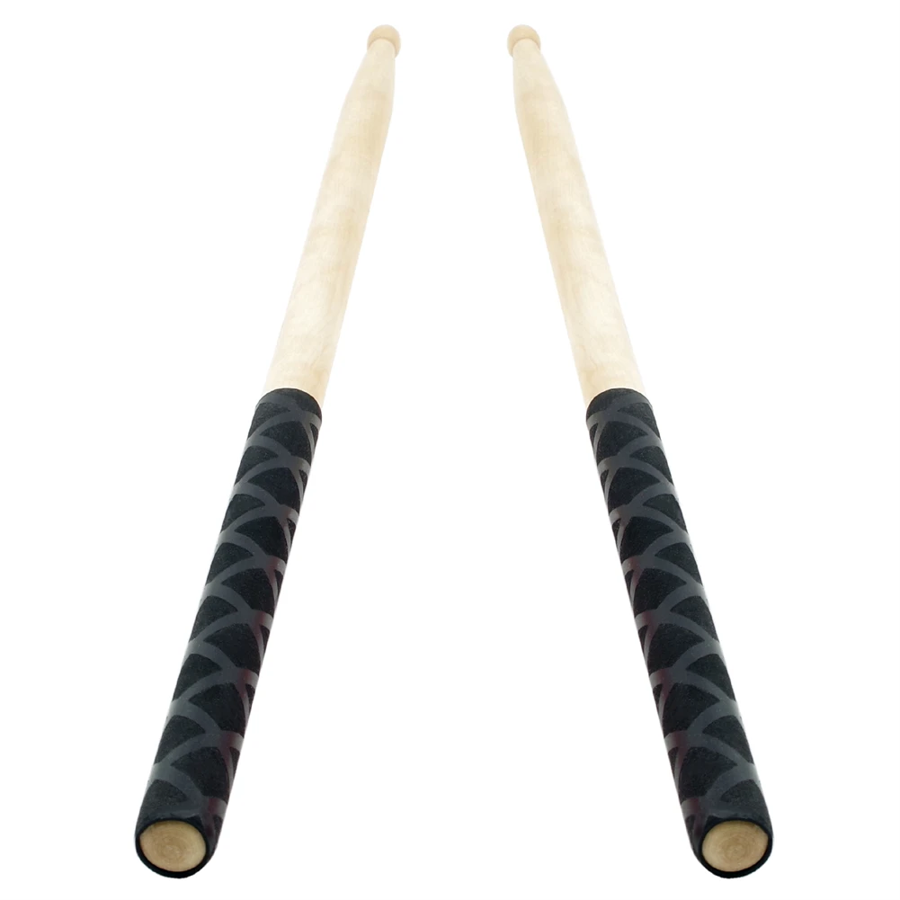 

2Pcs Drum Stick Grips Drumsticks Anti-Slip Sweat Absorbed Grip For 7A 5A 5B 7B Drumsticks 16.5cm*1.8cm Grips Sleeves