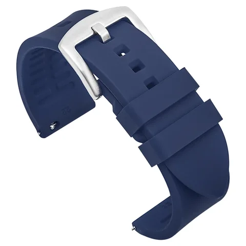 Ремешок силиконовый для часов, водонепроницаемый спортивный сменный Браслет для часов Omega Watch, 18 мм 19 мм 20 мм 21 мм 22 мм 24 мм