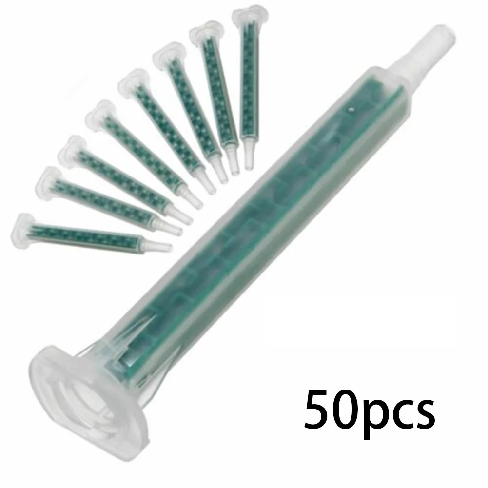 

Useful Durable New Practical AB Mixing Hose 16 Knots 2k 83mm Cartridges Adhesive Glue Mixing Nozzles Ratio Tips