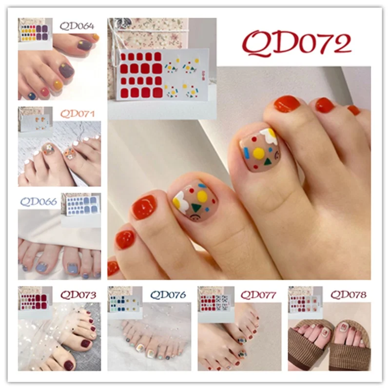 

Наклейка для ногтей JOEEE, граффити, наклейка для ногтей, наклейка для ногтей с блестками, наклейка для ногтей в горошек, клубничный цветок, наклейка для ногтей