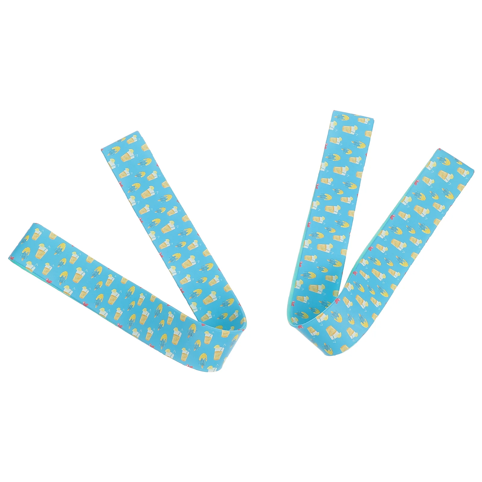 

2pcs Beach Chair Fixing Bands Beach Chair Bands Seaside Towel Silicone Bands