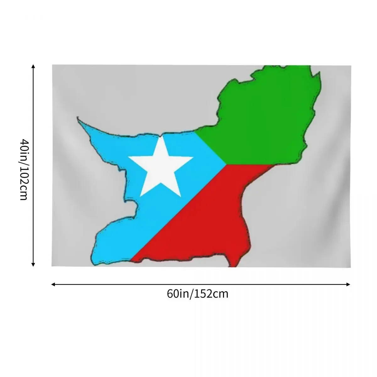 Карта балочустана с милой флагом гобелен украшение настенная роспись
