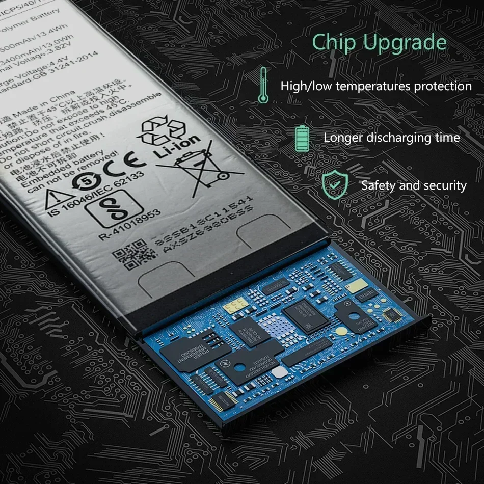 Замена мобильного телефона BL268 для Lenovo ZUK Z2 Z2131 аккумуляторы большой емкости