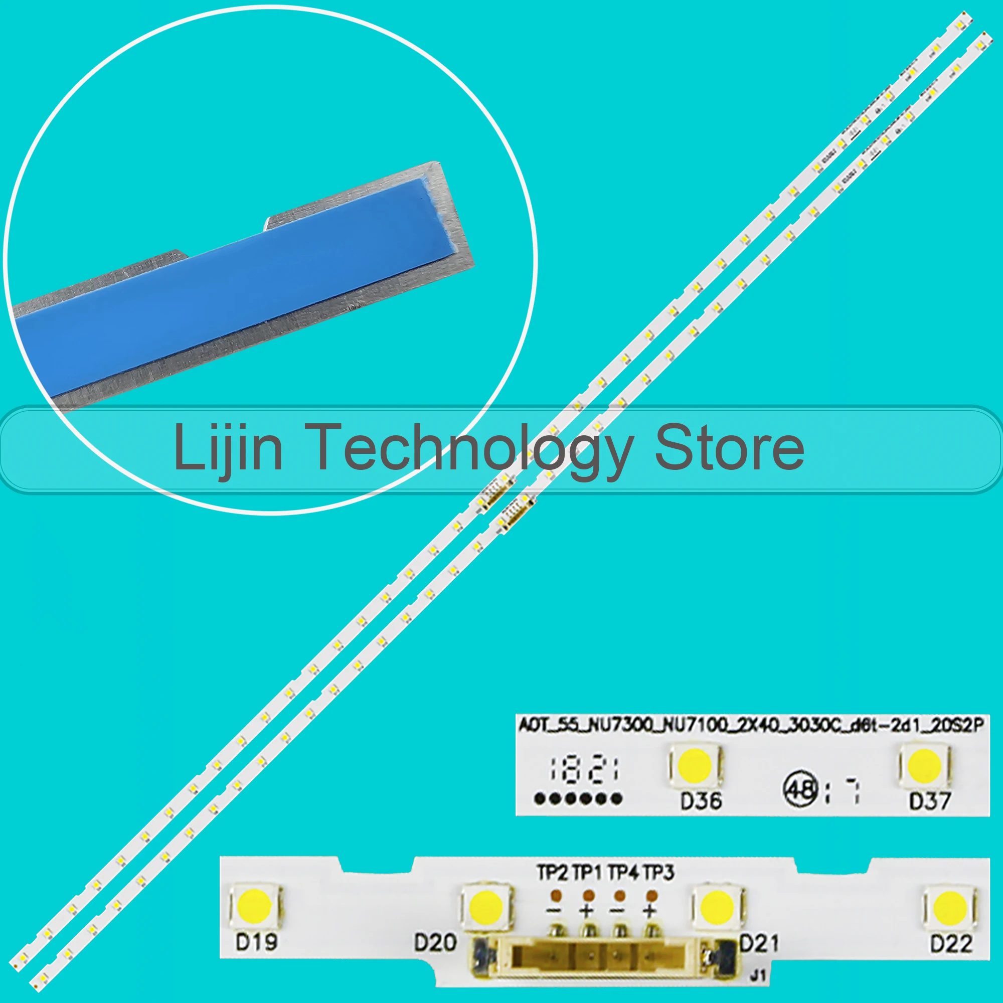 

Светодиодная лента подсветки для Samsung UE55NU7300