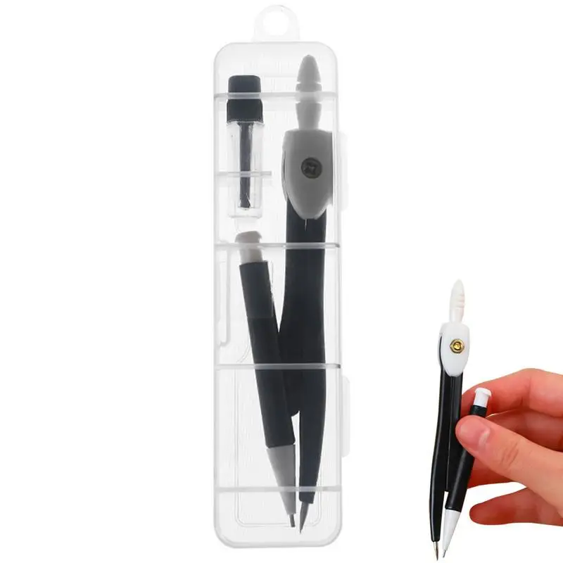 

Compass For Geometry Durable Art Compass For Kids Adults Teens Office School Supplies Geometry Compass With Retractable
