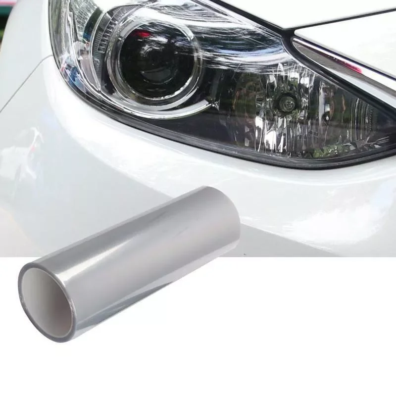 

3-Layers Vinyl Film Wrap Transparent Headlight Fog Light Film Decoration Taillight Vinyl Film Scratch Resistant Car Sticker