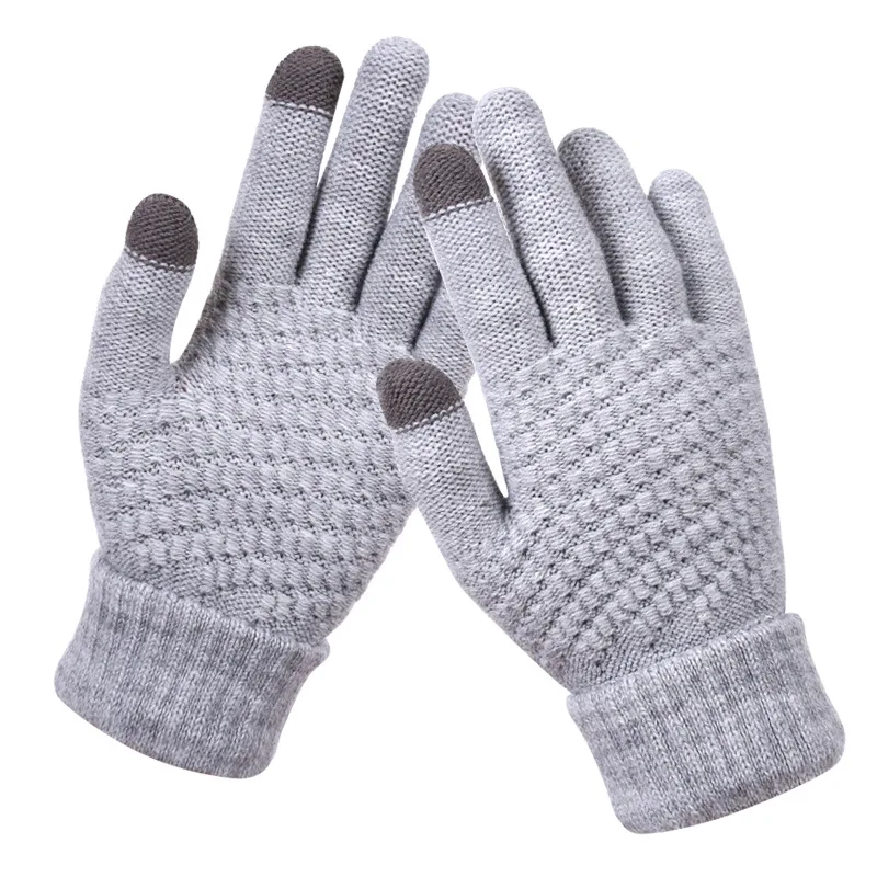 Winter Ski Gloves Fleece Warm Snowboard Gloves Outdoor Sports Thermal Snow Gloves