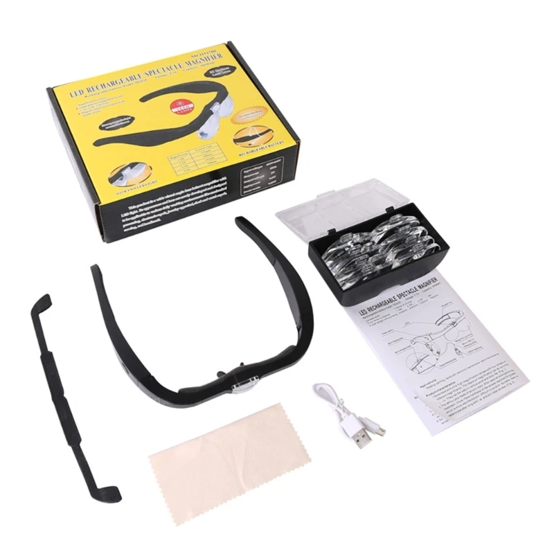 

Magnifier Head-Mount Magnifying Eye Loupe-Magnifier for Watch Repair Presbyopic