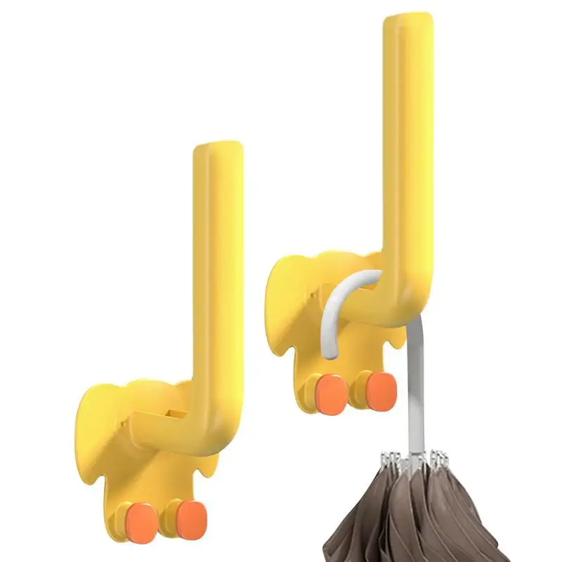 

Adhesive Storage Hook 2Pcs Door Hook Hanger Elephant Design Towel Hanger Home Organization And Storage Hooks For Bathroom Laundr
